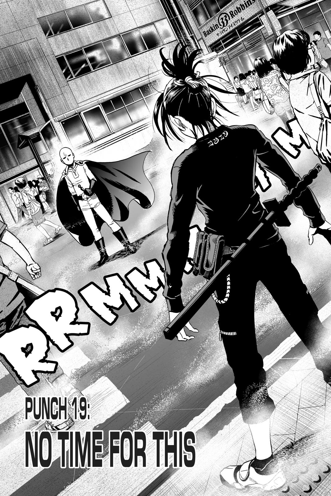 one punch man Chapter 19 - Page 1 - one punch man manga Chapter 19 manga