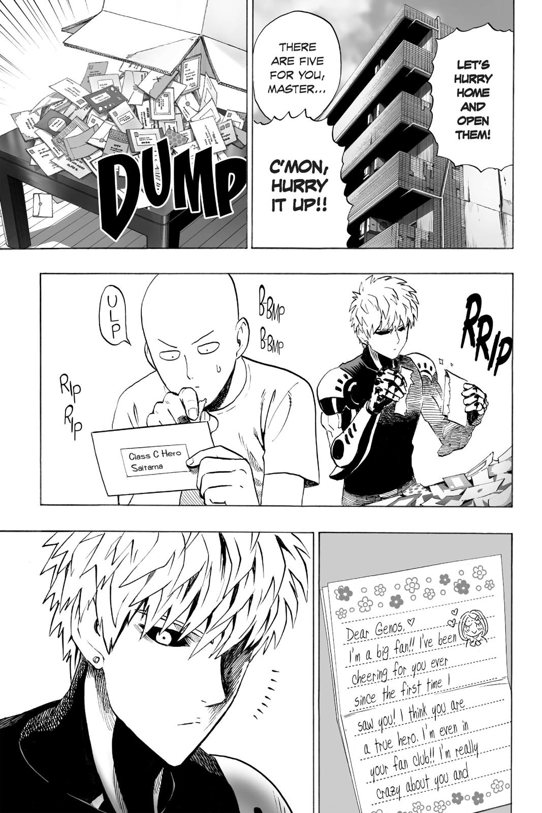 one punch man Chapter 29 - Page 3 - one punch man manga Chapter 29 manga