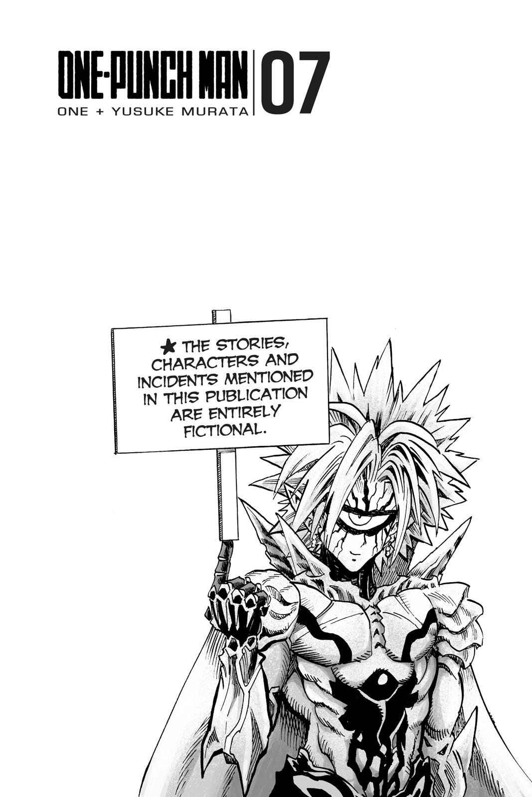 one punch man Chapter 35 - Page 3 - one punch man manga Chapter 35 manga