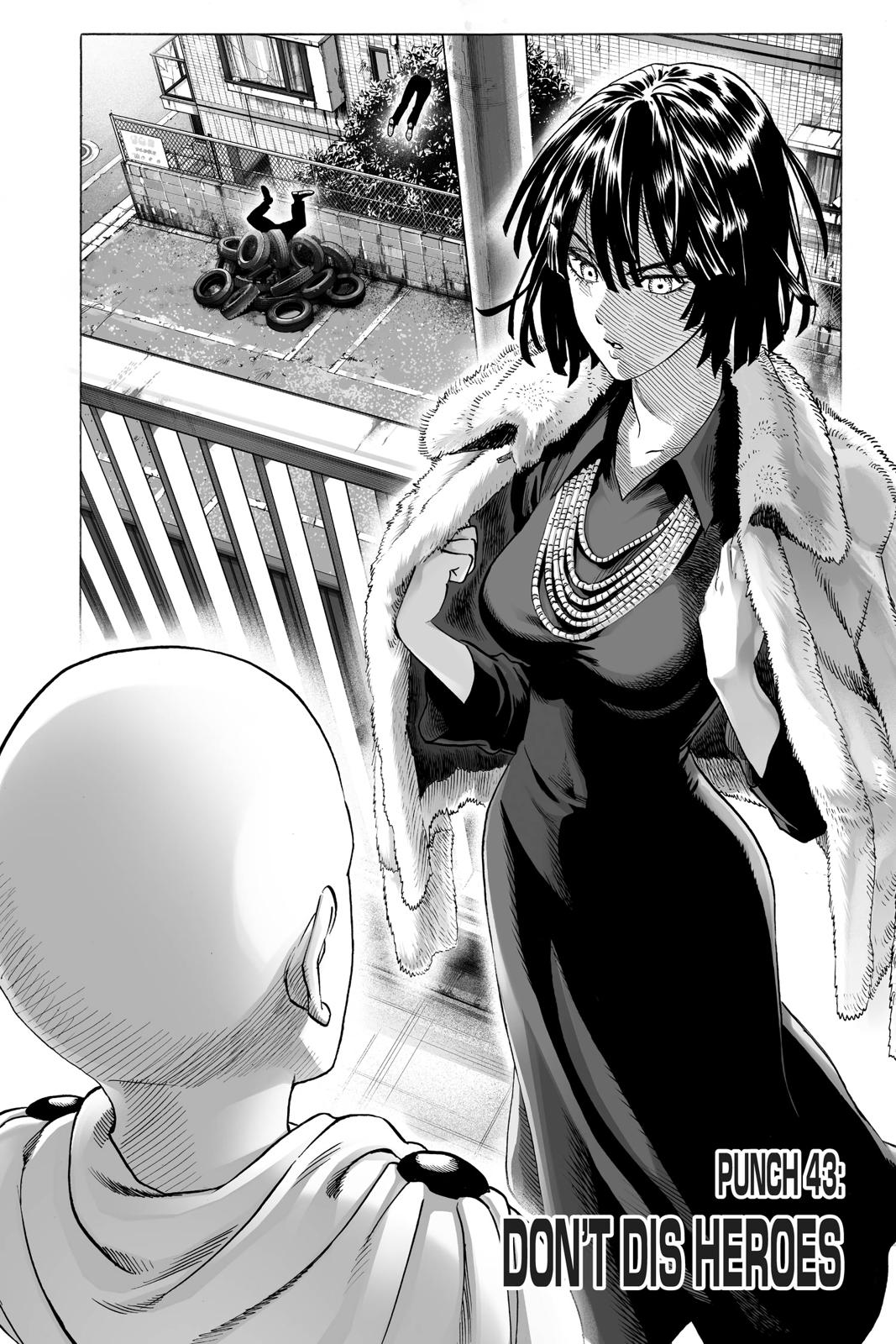 one punch man Chapter 43 - Page 1 - one punch man manga Chapter 43 manga