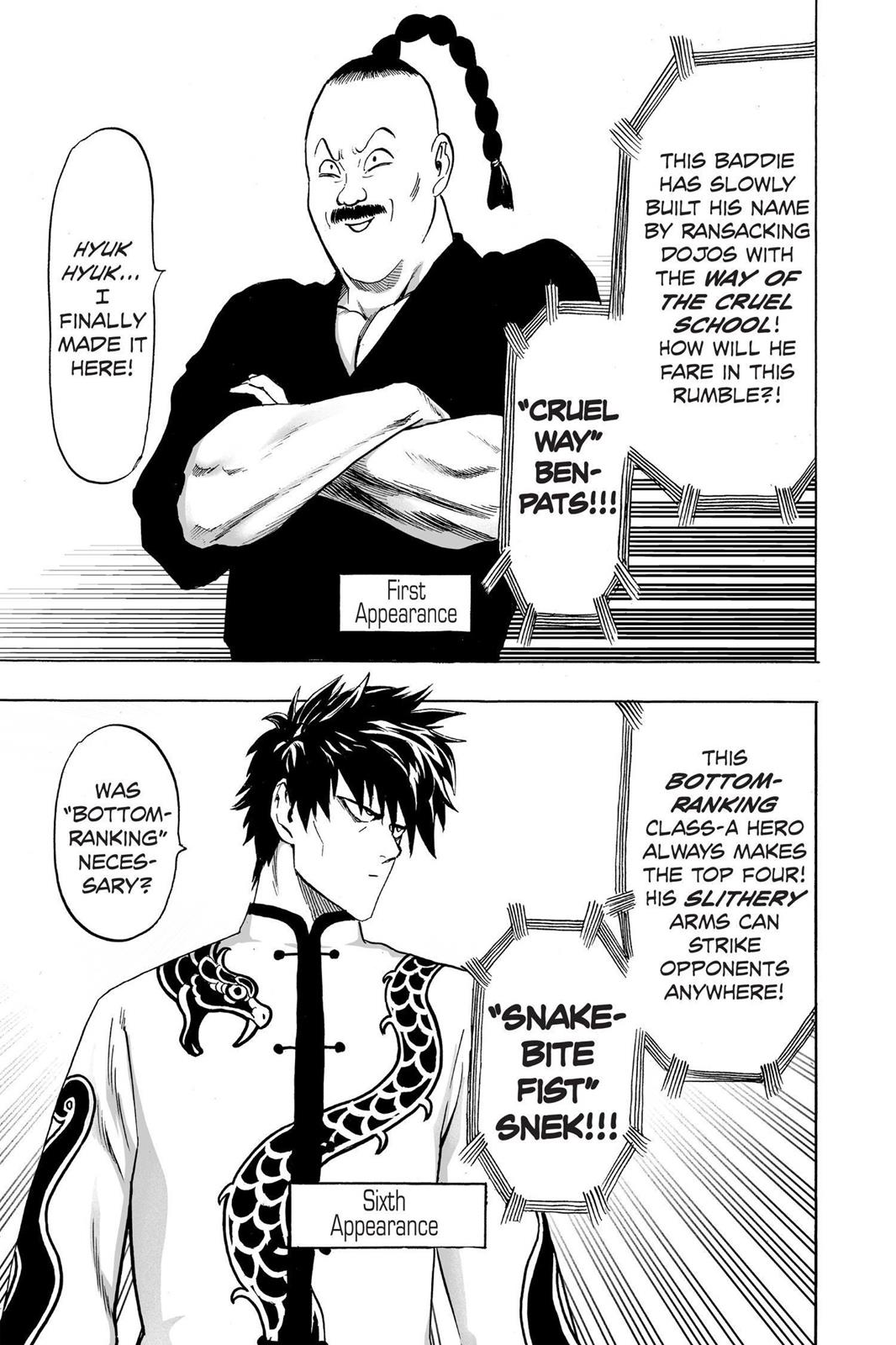 one punch man Chapter 60 - Page 3 - one punch man manga Chapter 60 manga