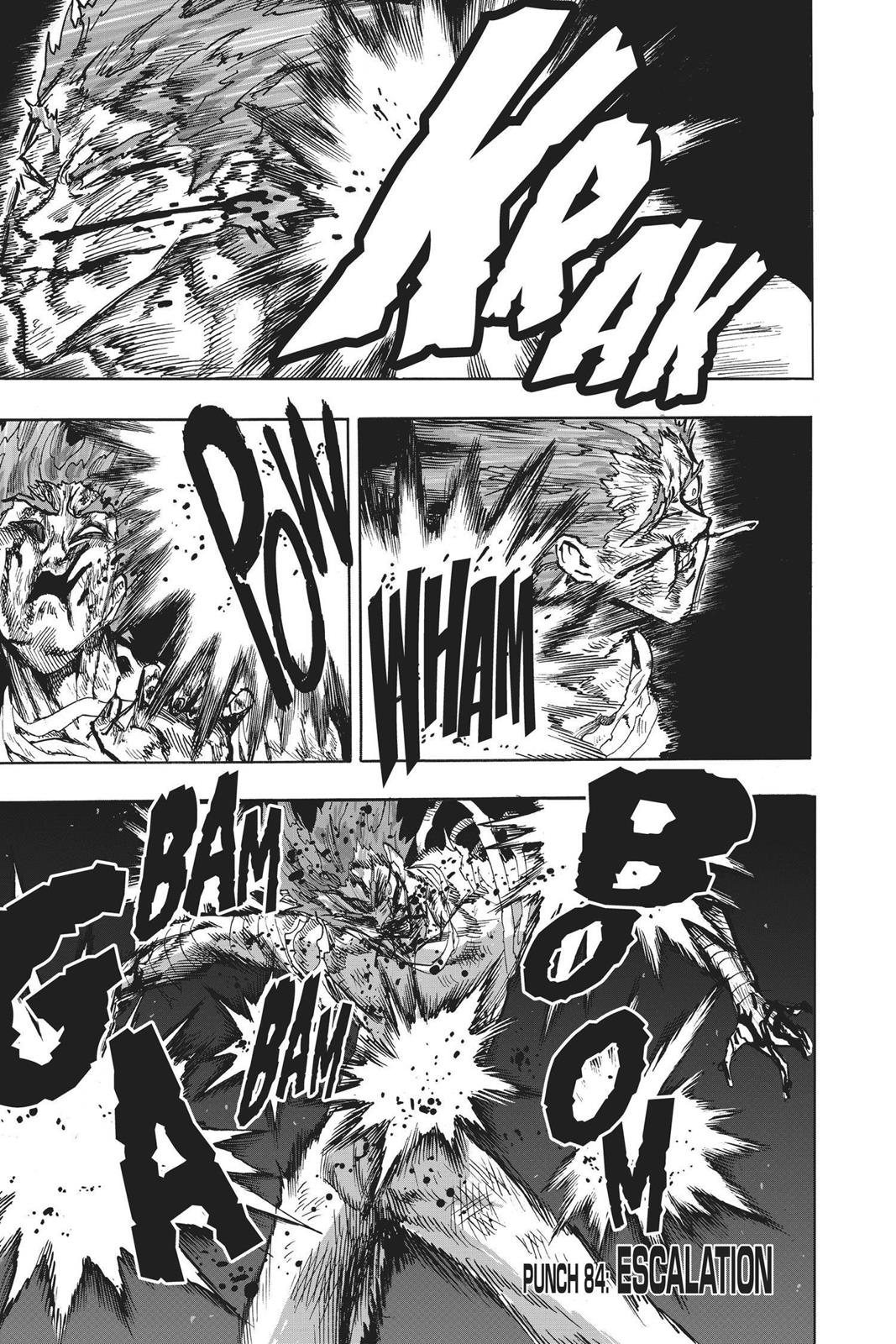 one punch man Chapter 84 - Page 1 - one punch man manga Chapter 84 manga