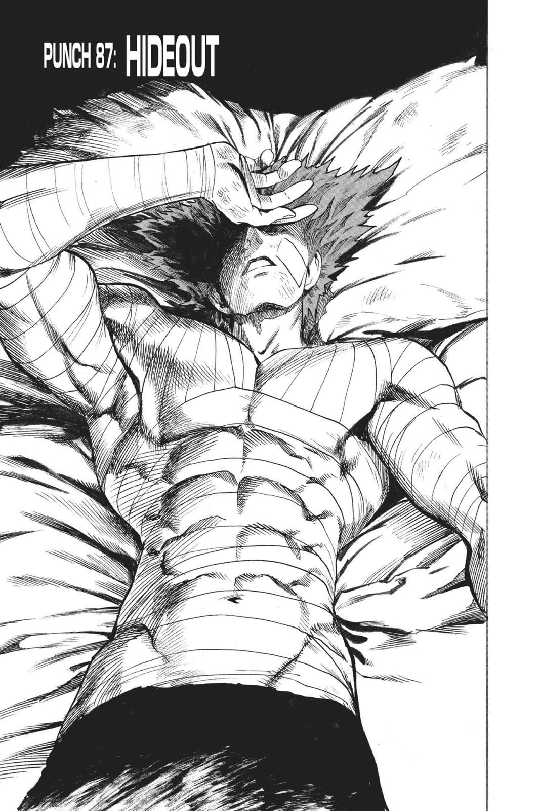 one punch man Chapter 87 - Page 1 - one punch man manga Chapter 87 manga