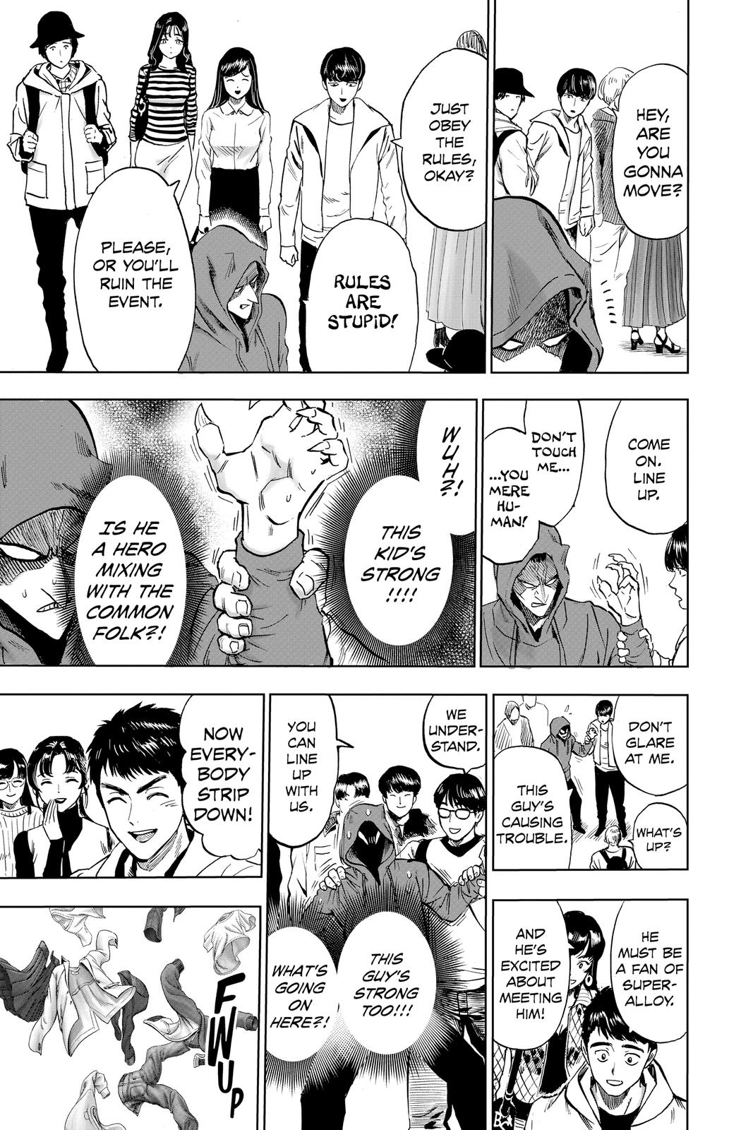 one punch man Chapter 118 - Page 3 - one punch man manga Chapter 118 manga