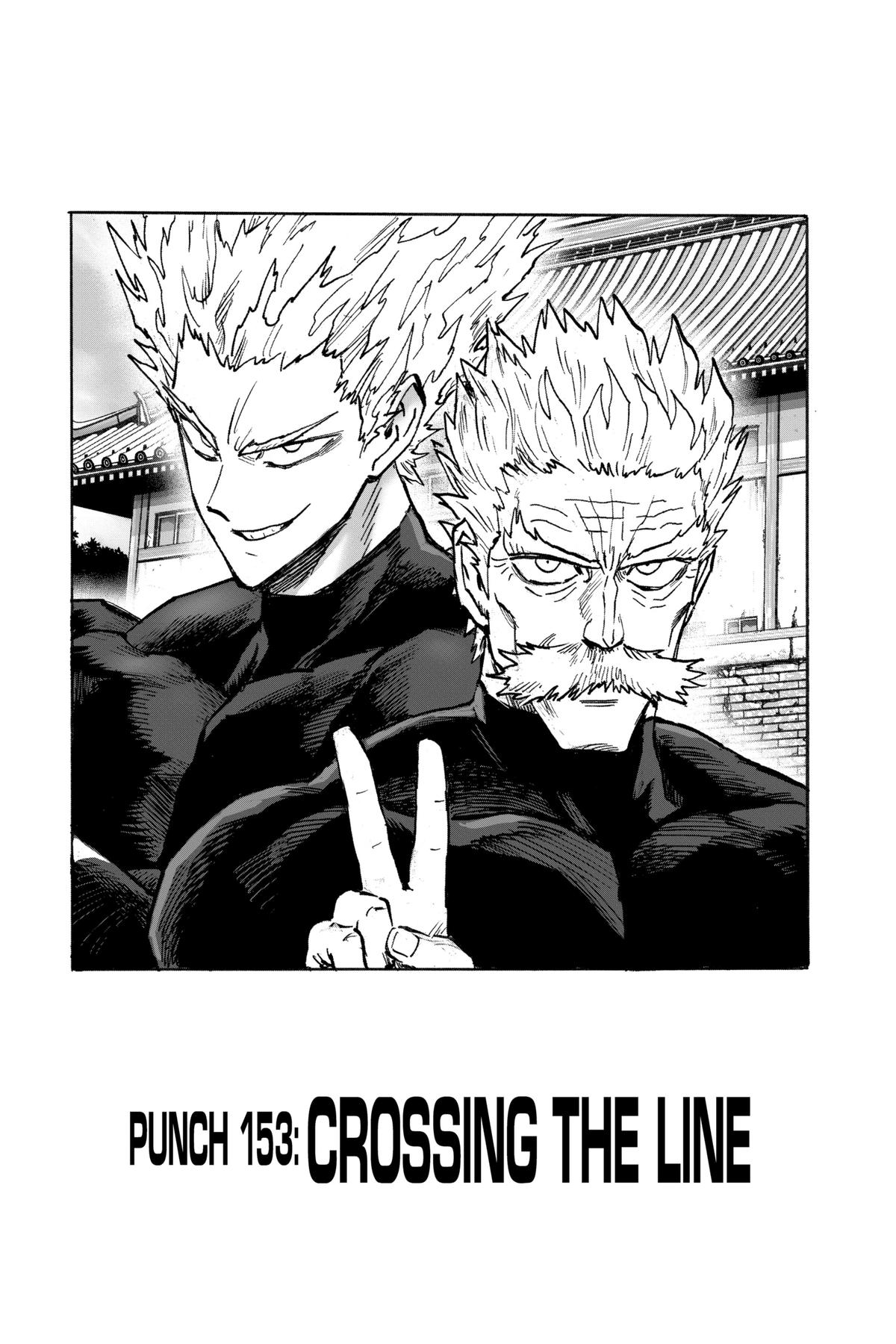 one punch man Chapter 153 - Page 1 - one punch man manga Chapter 153 manga
