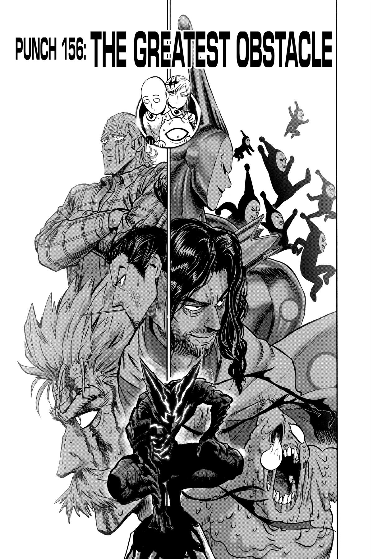 one punch man Chapter 156 - Page 1 - one punch man manga Chapter 156 manga