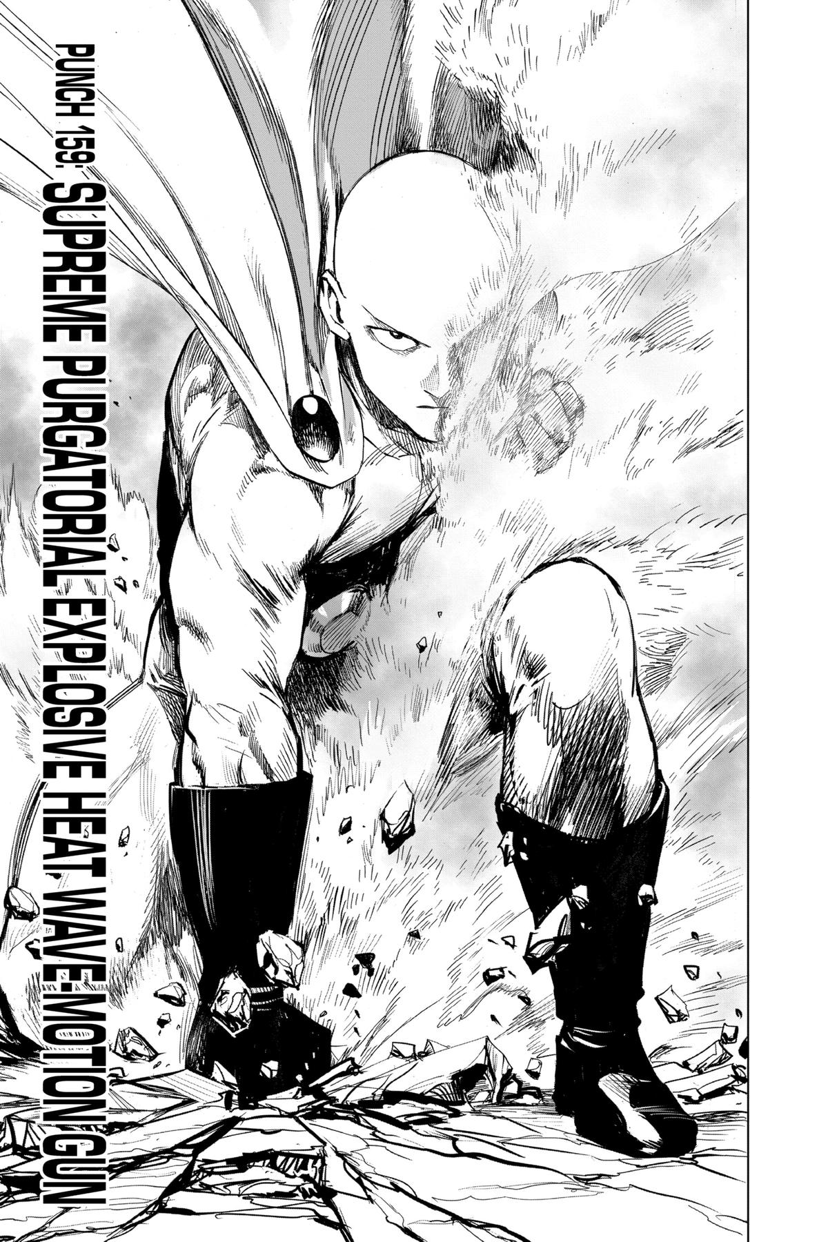 one punch man Chapter 159 - Page 1 - one punch man manga Chapter 159 manga