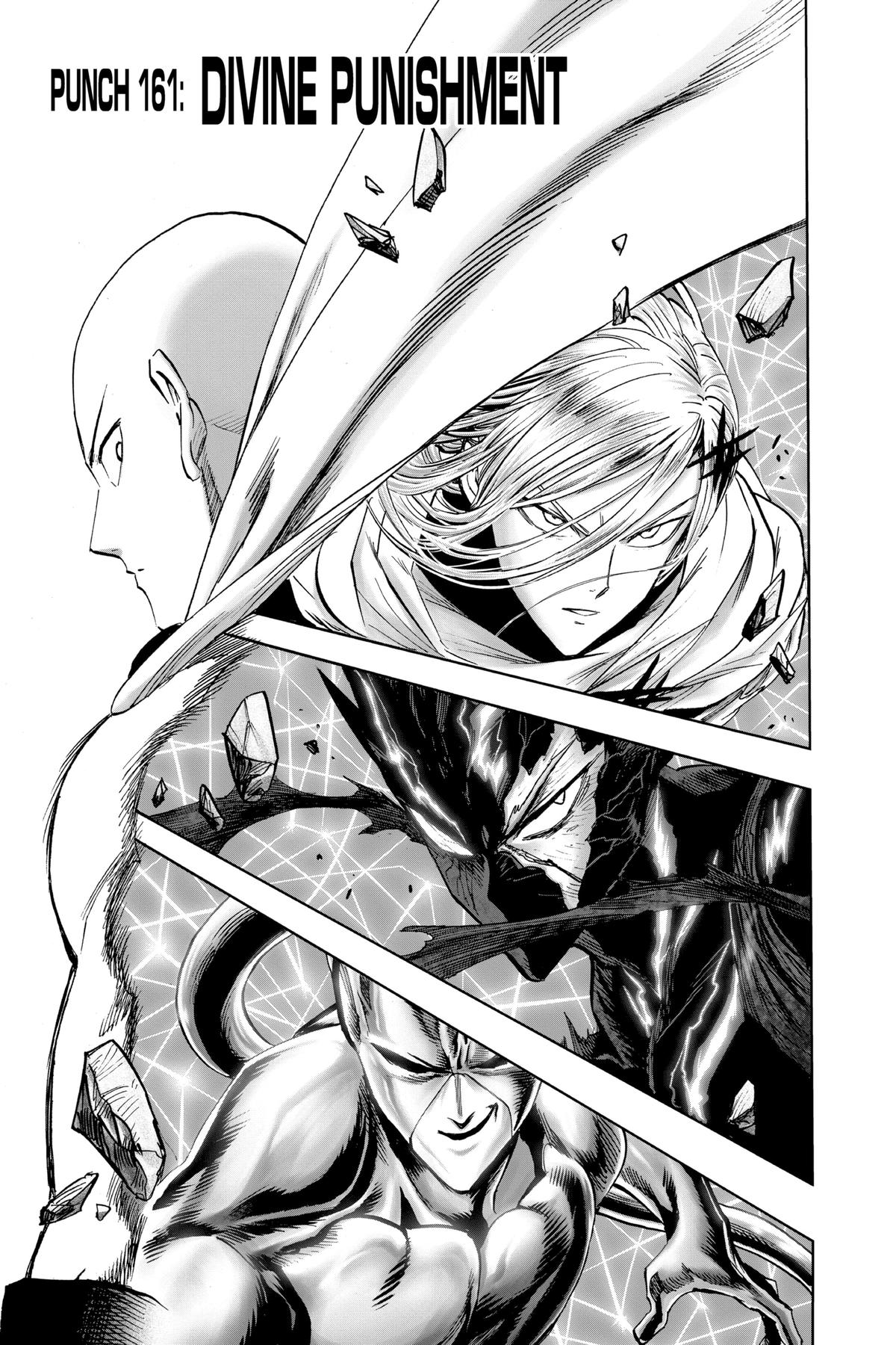 one punch man Chapter 161 - Page 1 - one punch man manga Chapter 161 manga