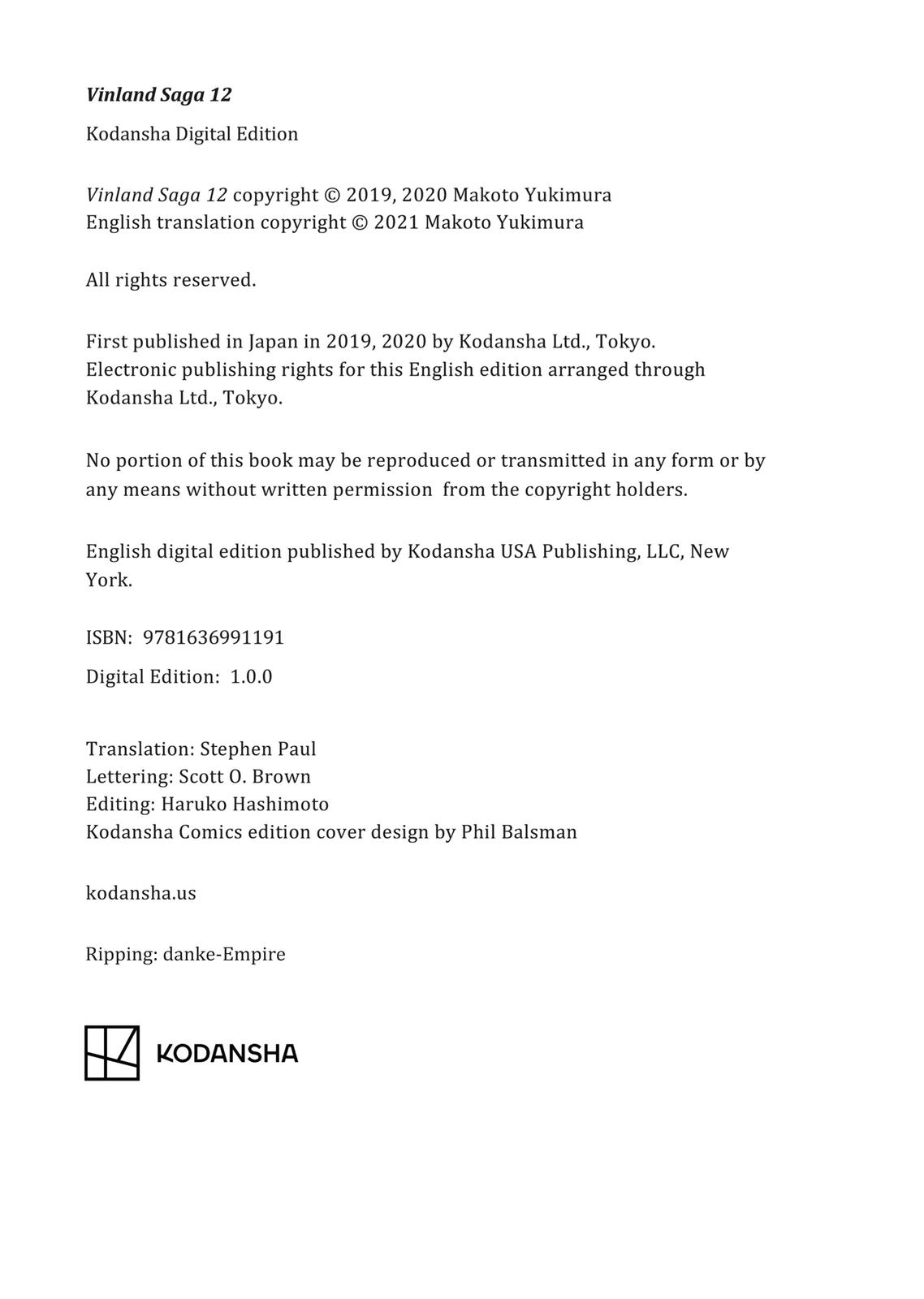 Vinland Saga Ch.175.5 p.20